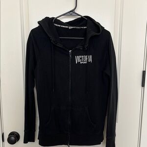 Victoria's Secret Black Long Sleeve Hoodie